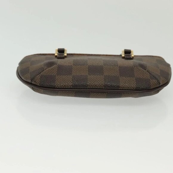 LOUIS VUITTON Damier Ebene Manosque GM Accessory Pouch N51120 LV Auth 140086 - Picture 7 of 16